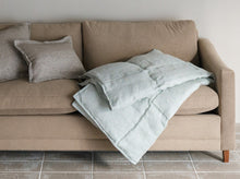 画像をギャラリービューアに読み込む, リネンヘリンボーンハーフダウンケット