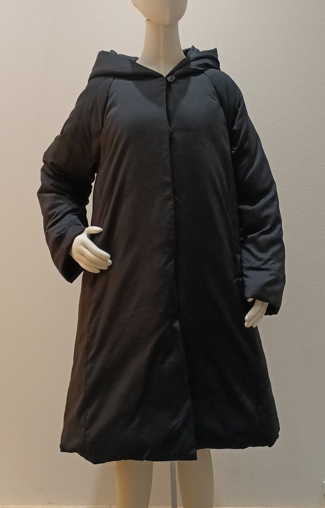 【アウトレット】 Aラインシルエットダウンコート　Lサイズ