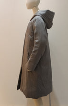 画像をギャラリービューアに読み込む, 【アウトレット】 Aラインシルエットダウンコート　Lサイズ
